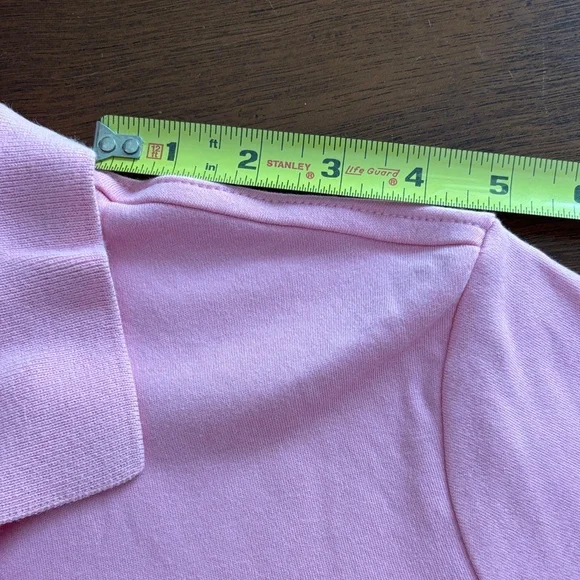 Ralph Lauren Pink Polo Dress with Green Logo - Picture 10 of 13